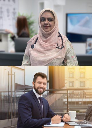 Dr Teshin Illyas and Dr A Matt GP Institute Australia